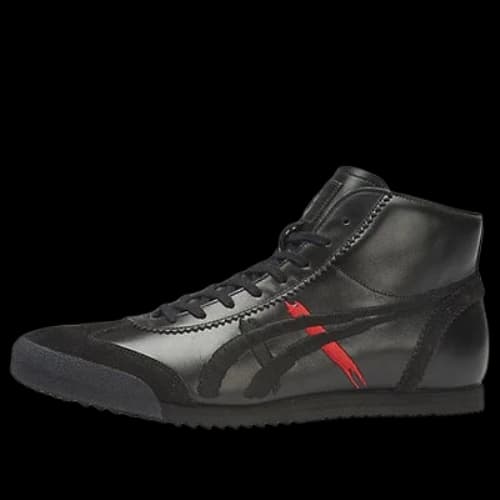 Onitsuka Tiger Mexico Mid Runner Dx 'Black Leather'