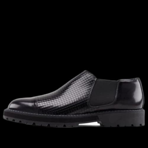 Onitsuka Tiger Side Gore Leather Ankle Boots 'Black'