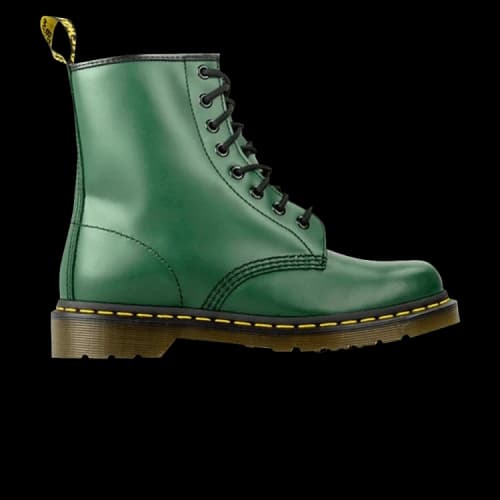 Dr. Martens 1460 Smooth Leather Lace Up Boot Green