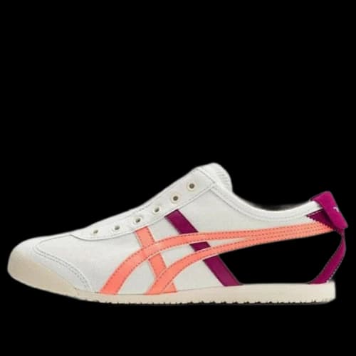 Onitsuka Tiger Mexico 66 Slip-On 'White Burgundy Orange' (Women's)