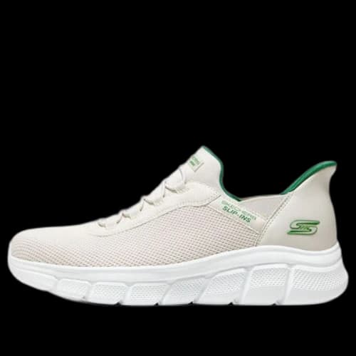 Skechers Bob's Slip-Ins 'White Green'