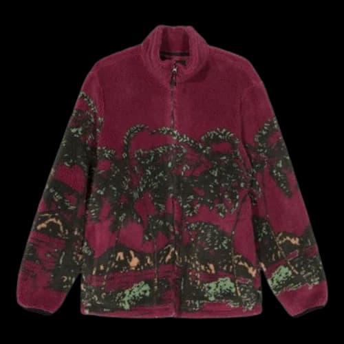 Stussy Jacquard Stand Collar Jacket
