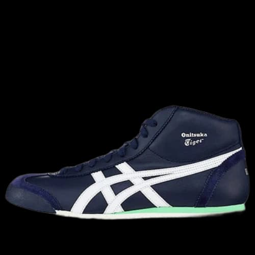 Onitsuka Tiger Mexico Mid Runner 'Dark Blue White Green'