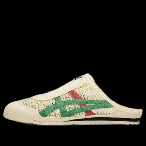 Onitsuka Tiger Mexico 66 Sabot 'Cream Green Red'