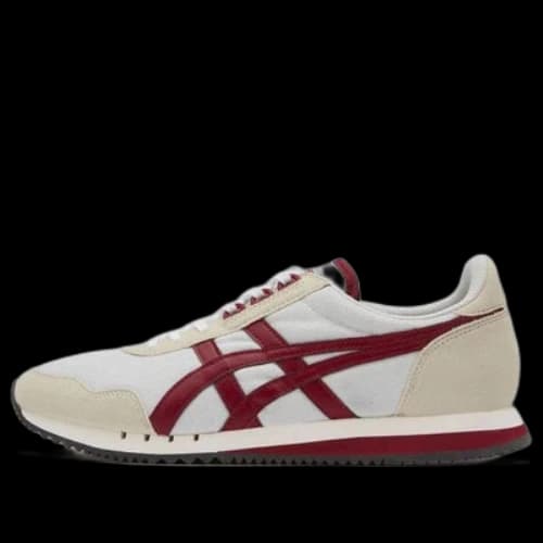 Onitsuka Tiger Dualio Shoes 'Cream Burgundy'