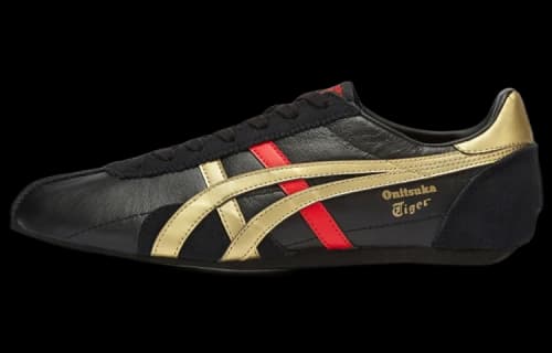 Onitsuka Tiger Runspark 'Black Gold Red'