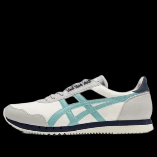Onitsuka Tiger Dualio Marathon Running Shoes 'Cream White Grey Aqua'