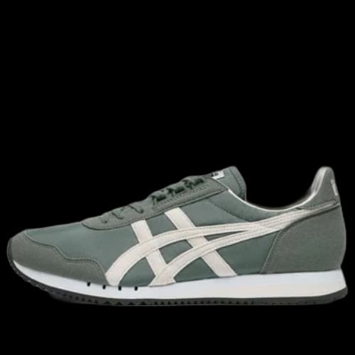 Onitsuka Tiger Dualio Marathon Running Shoes 'Green Cream White'