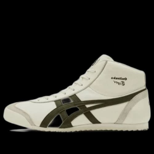 Onitsuka Tiger Mexico Mid Runner 'Cream Black'