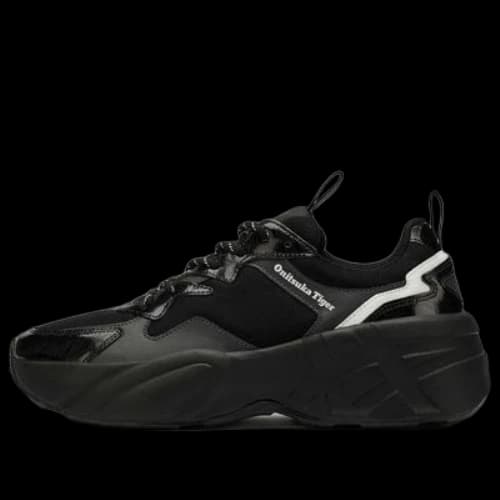Onitsuka Tiger Pleaker Shoes 'Black White'