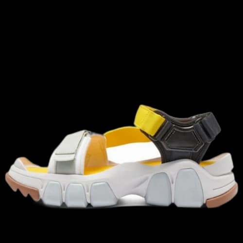 Onitsuka Tiger Dentigre Belted 'Grey Vibrant Yellow'