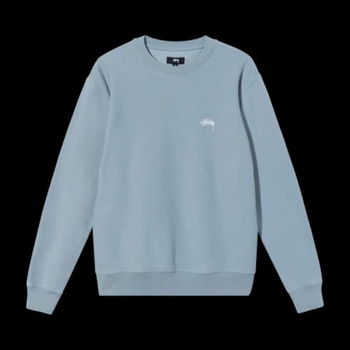 Stussy Stock Logo Crew 'Slate'