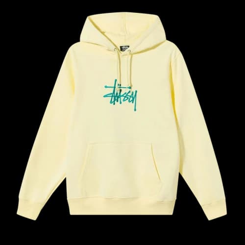 Stussy Basic Appliqué Hood 'Yellow'