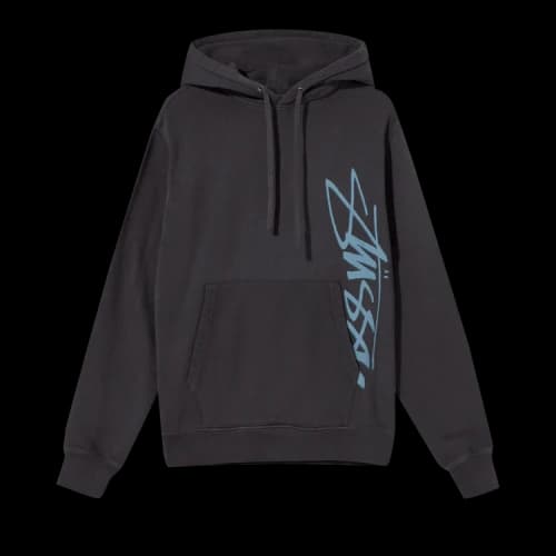 Stussy Smooth Stock Printed Hood 'Black'
