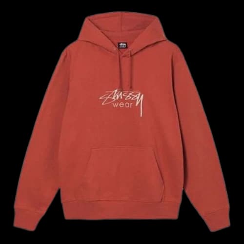 Stussy Wear Hoodie 'Orange'