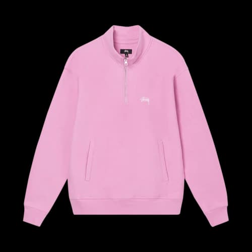 Stussy Overdyed Stock Logo Mock 'Pink'