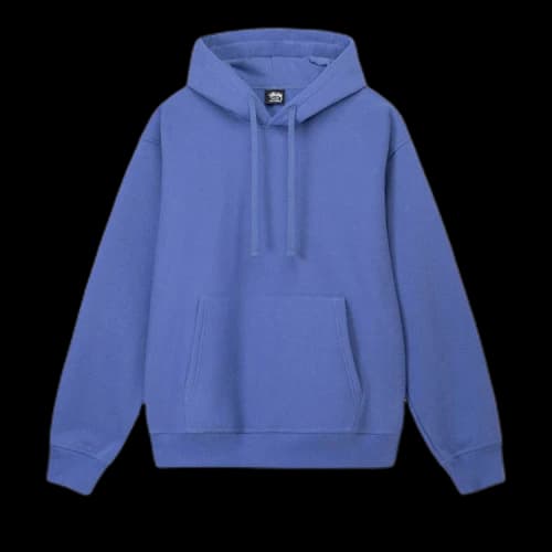 Stussy Back Appliqué Hoodie 'Denim'