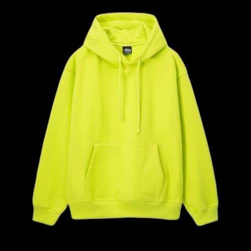 Stussy Back Applique Hoodie Keylime