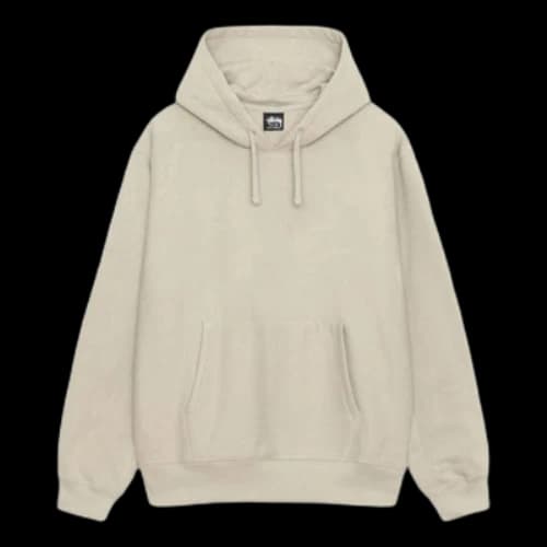 Stussy Back Hood Appliqu Hoodie 'Khaki'
