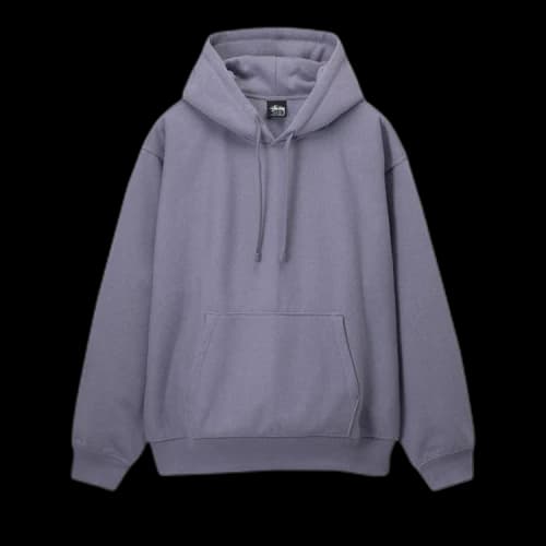 Stussy Back Logo Applique Hoodie Mauve