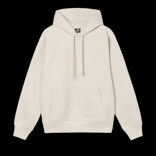 Stussy Back Appliqué Hoodie 'Stone'
