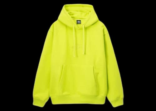 Stussy Back Applique Hoodie Keylime
