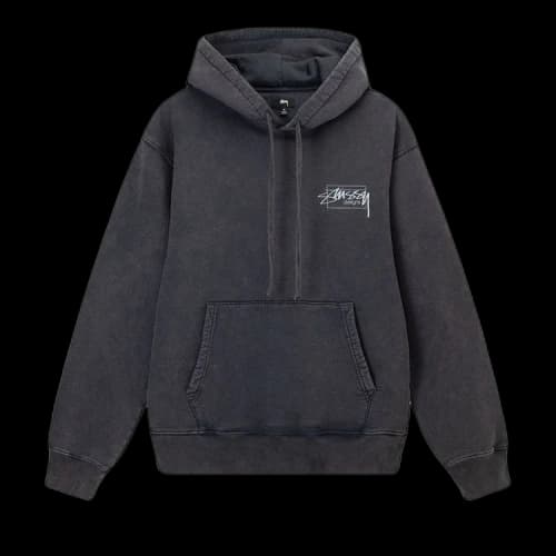 Stussy Dyed Stüssy Designs Hoodie 'Black'