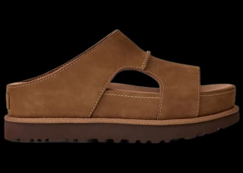 UGG Goldenstar Hi Cutout Slide Dark Chestnut (Women's)