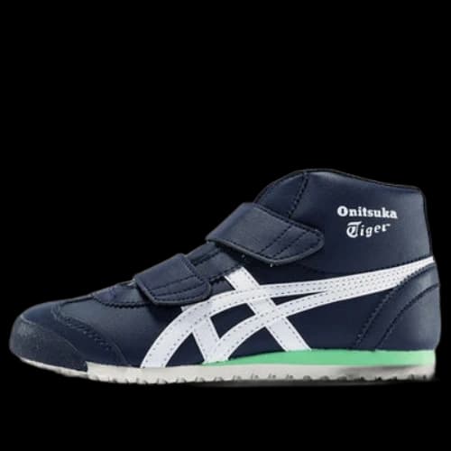 (PS) Onitsuka Tiger Mexico Mid Runnner Sneakers 'Navy'