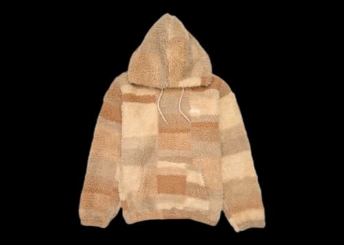 Stussy Bronson Sherpa Hoodie Khaki