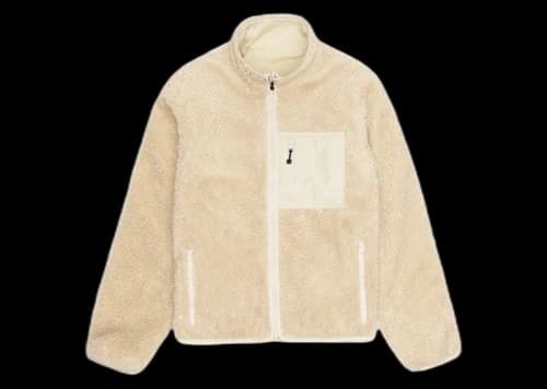 Stussy Sherpa Reversible Jacket Natural