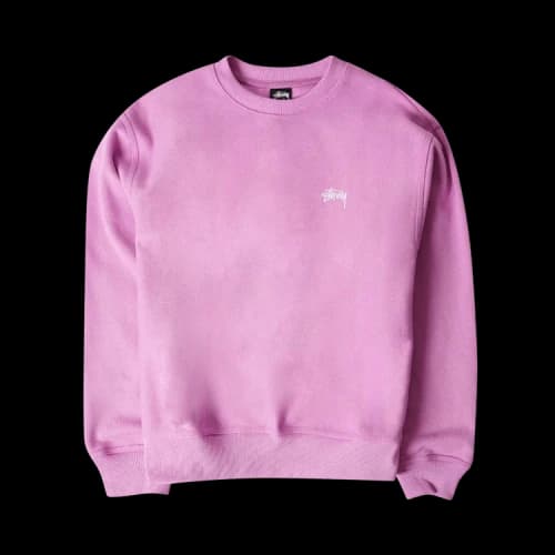 Stussy Stock Logo Crew 'Purple'