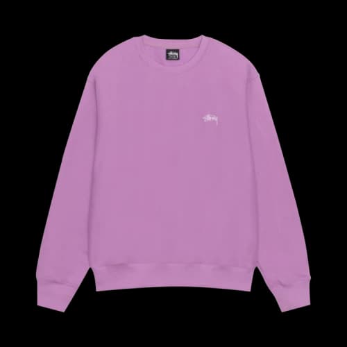 Stussy Stock Logo Crew Violet