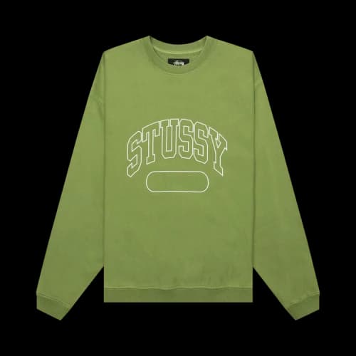 Stussy Varsity Oversized Crew 'Green'