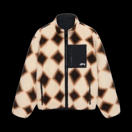 Stussy Sherpa Reversible Jacket 'Tan'