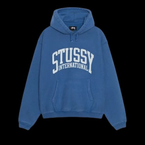 Stussy International Relaxed Hoodie Blue