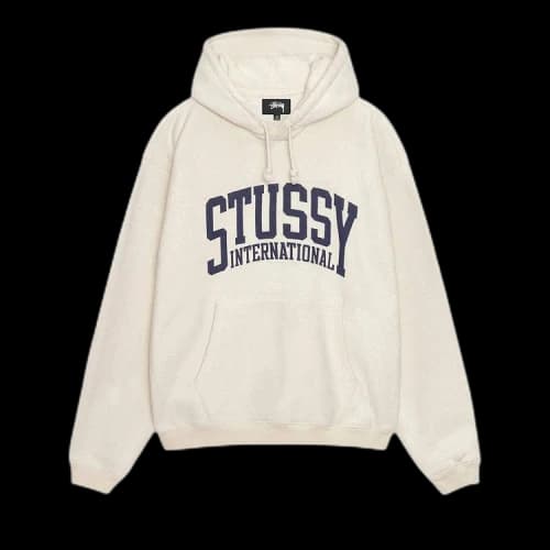 Stussy International Relaxed Hoodie Ivory