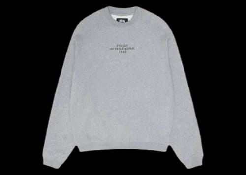 Stussy Raglan Sleeve Crew Navy