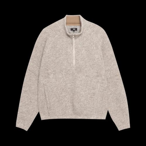 Stussy Wool Blend Sherpa Mock 'Tan'