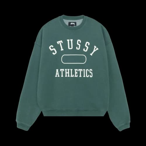 Stussy Athletics Crew Pine