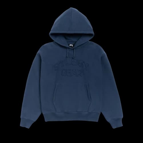 Stussy Gear Applique Hoodie 'Navy'