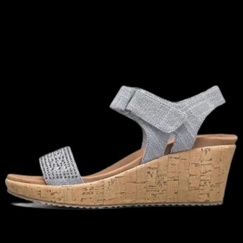 Skechers Beverlee Sandals Grey (Women's)