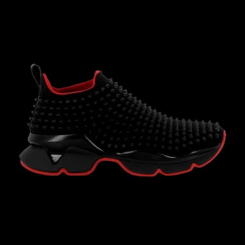 Christian Louboutin Spike Sock 'Black' (Women's)