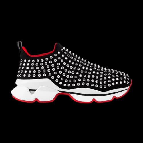 Christian Louboutin Spike Sock 'Black' (Women's)
