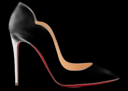 Christian Louboutin Hot Chick 100mm Décolleté Pump White