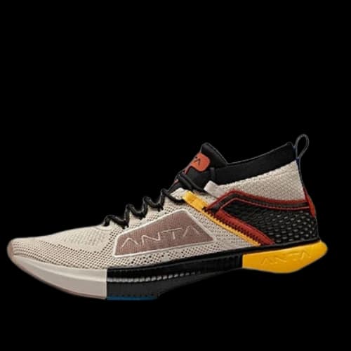 ANTA Running Series Sneakers Mid 'Beige Black Brown'