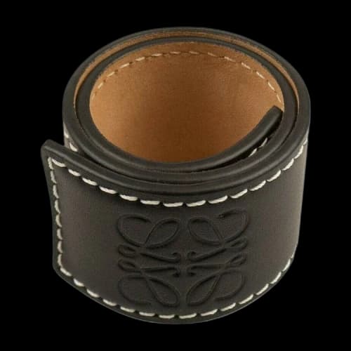 Loewe Leather Small Slap Bracelet 'Black'