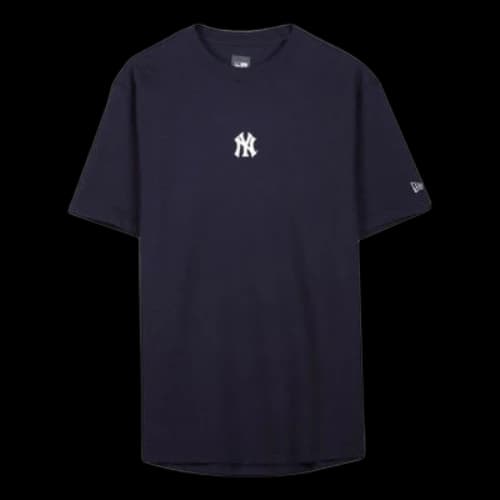 New Era NY Pattern Printing Short Sleeve Unisex Navy Blue