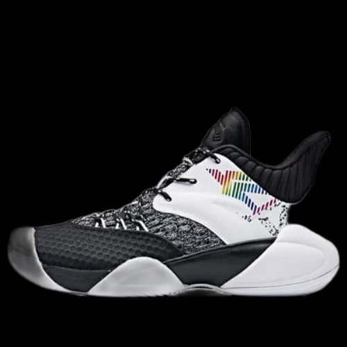 ANTA Mid Top 'Black White Grey'