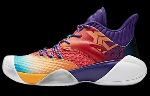 ANTA Mid Top Basketball Shoes 'Multi-Color'